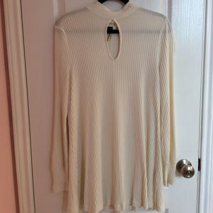 White Free People short dress or long top